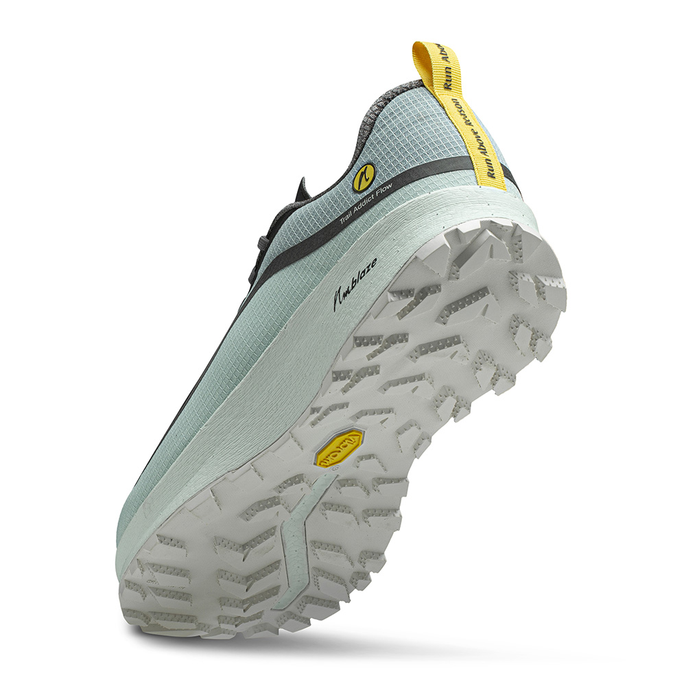 Trail Addict Flow Blau Gravel Laufschuh