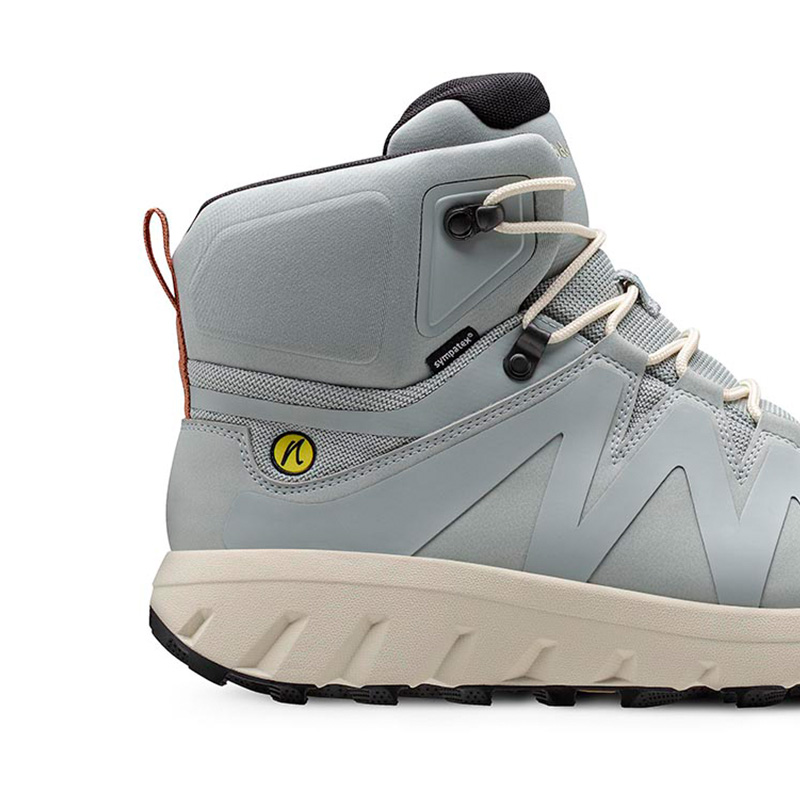 Der Absatz und die Sohle des Joe Nimble Mountain Addict Wanderschuh in hellblau