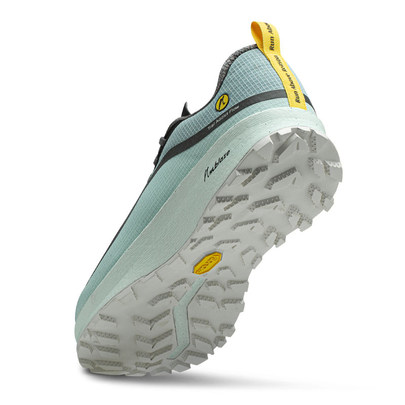 Trail Addict Flow Blau Gravel Laufschuh