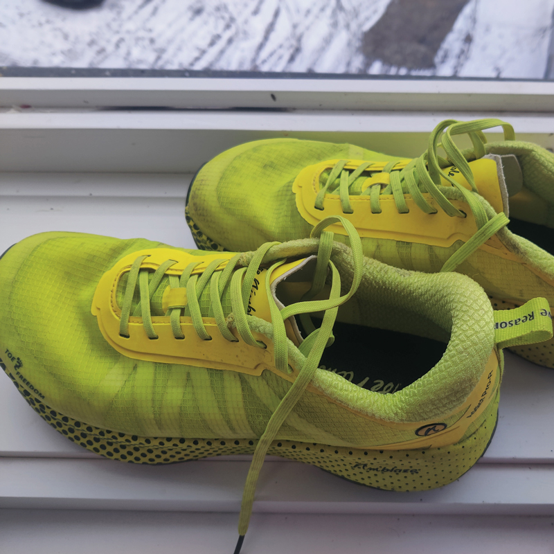 Rekas Addict Pro-R Laufschuhe in Gelb