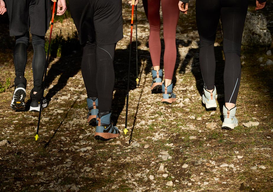 Der Joe Nimble Mountain Addict Wanderschuh im Einsatz