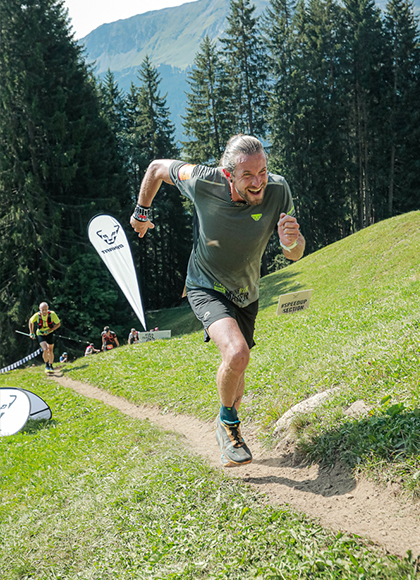 Athlet Lord Jens Kramer beim Lauftraining