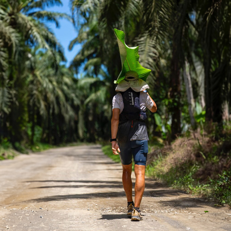 Läufer beim Marathon