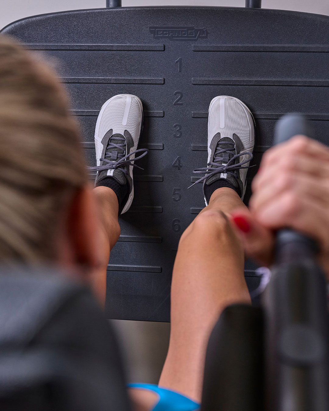 Workout Schuh Gym Addict in Farbe Schwarz-Grau