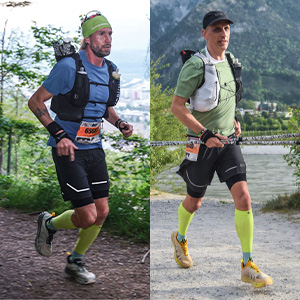 Jens und Ingo beim Traillauf