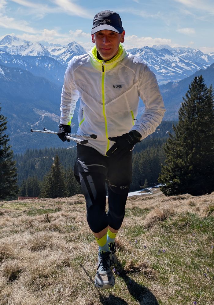 Ingo beim Testlauf zum Gröna Bandet Projekt