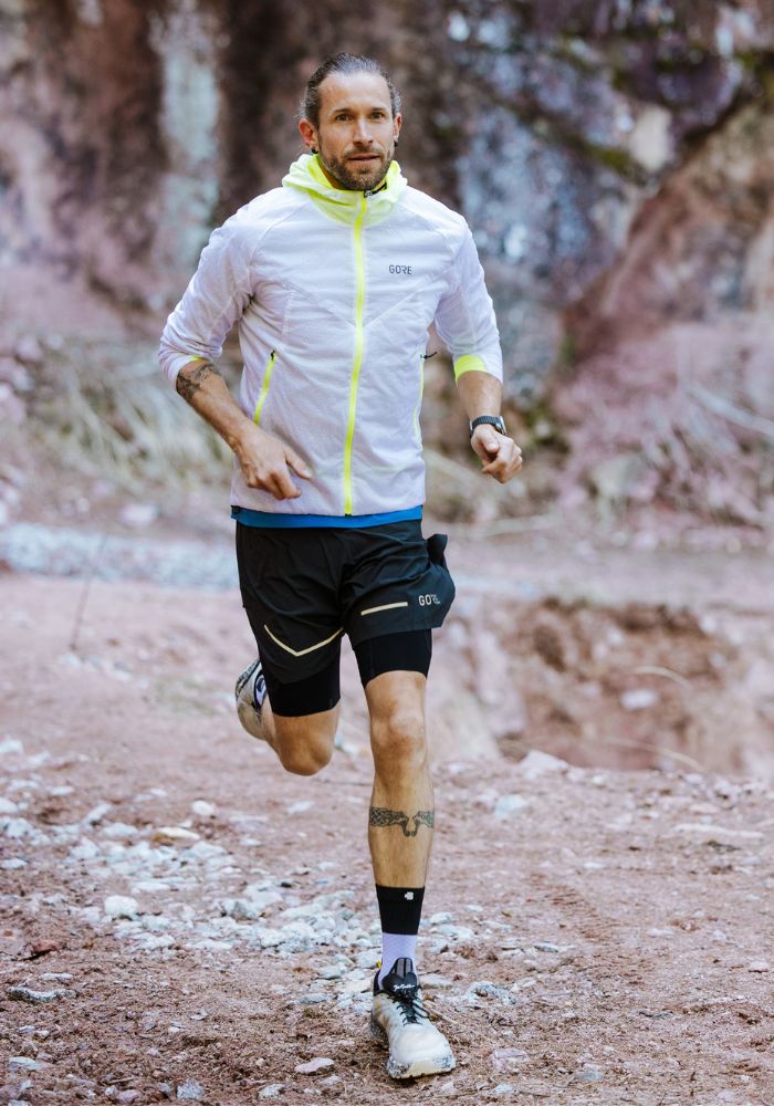 Jens beim Testlauf zum Gröna Bandet Projekt