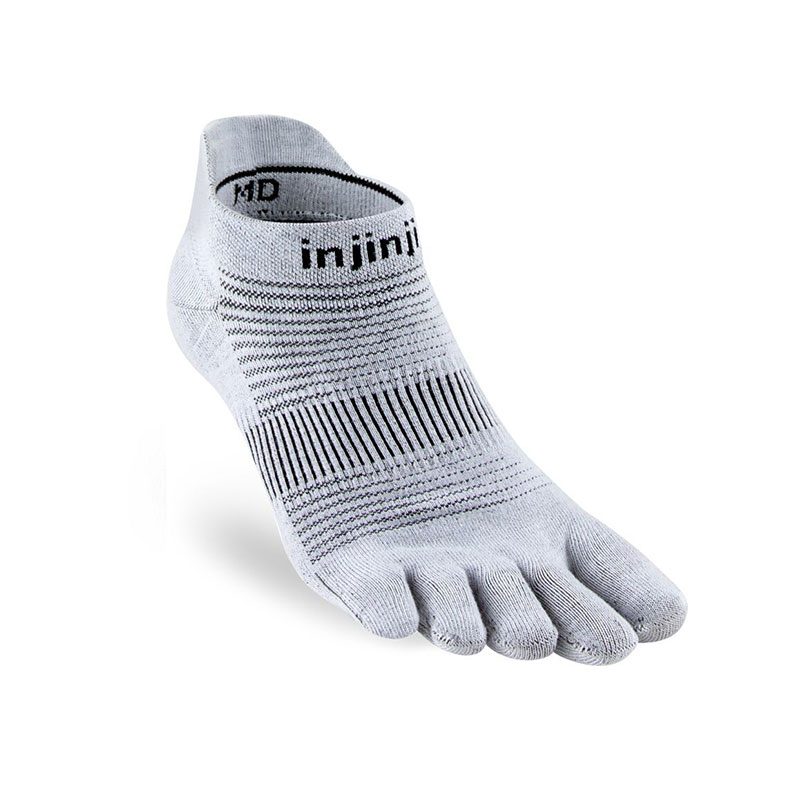 injinji Original Weight No-Show in grau