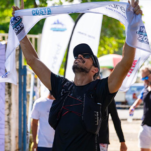 Costa Rica 200, Läufer im Ziel