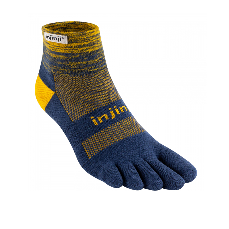 Injinji Trail Midweight Mini-Crew Toe Socks