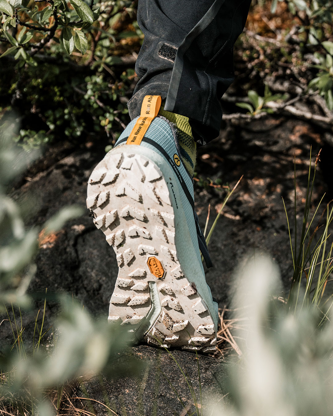 Trail Addict Flow Blau Gravel Laufschuh