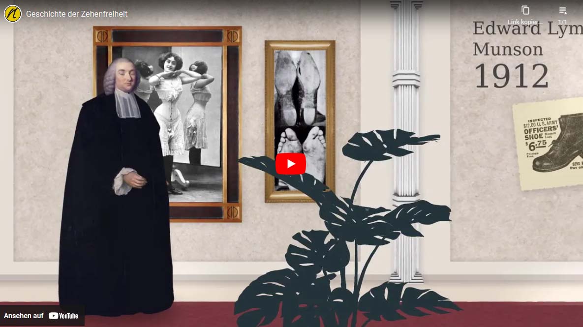 Geschichte der Zehenfreiheit